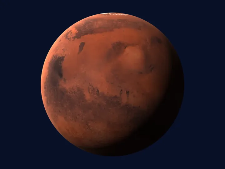 De planeet Mars